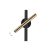 Viokef BALLET black wall lamp