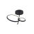 Viokef DOUBLE black ceiling lamp