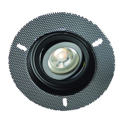 Viokef MASK black recessed indoor light