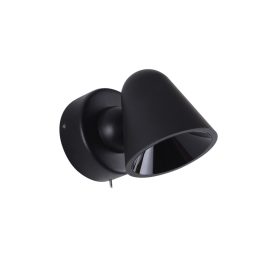 Viokef ENZO black wall lamp