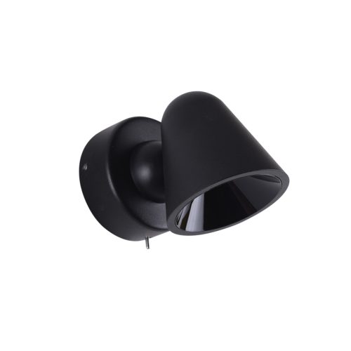 Viokef ENZO black wall lamp