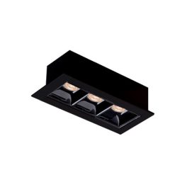 Viokef ADEN black recessed indoor light