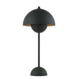 Viokef TULIP black table lamp