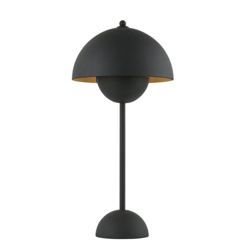 Viokef TULIP black table lamp