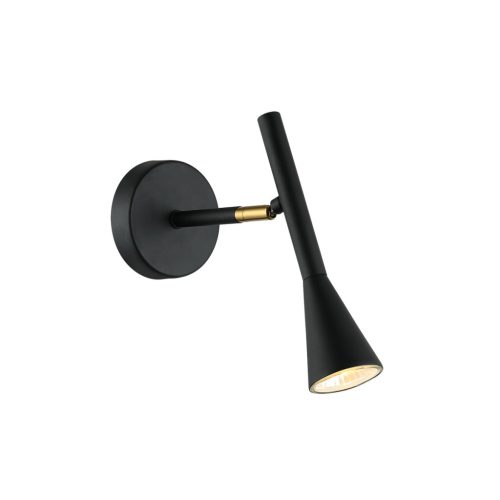 Viokef MELODY black wall lamp