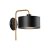 Viokef SEVENTY’S black wall lamp (VIO-4284200)