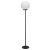 Viokef SMOKE black indoor floor lamp