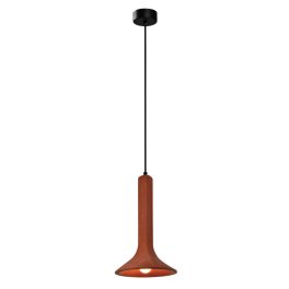VIOKEF Pendant Lamp Red Funnel - VIO-4290301