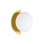 Viokef DARCY white outdoor wall lamp