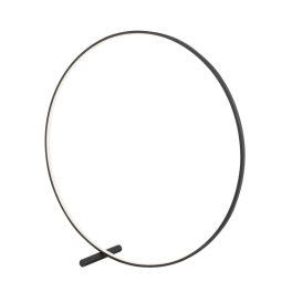 Viokef CIRCLE black indoor floor lamp