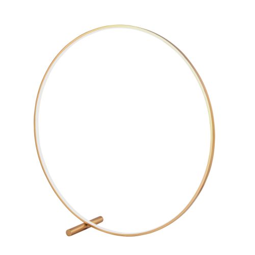 Viokef CIRCLE gold indoor floor lamp