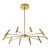 Viokef SECRET gold chandelier